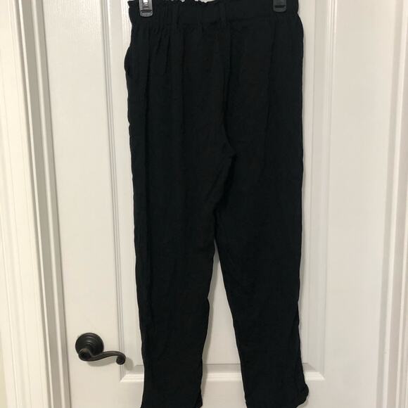 Shinestar Women's Pants Elastic Waist Pockets Regular Fit Black Size Medium NWT - Picture 6 of 9